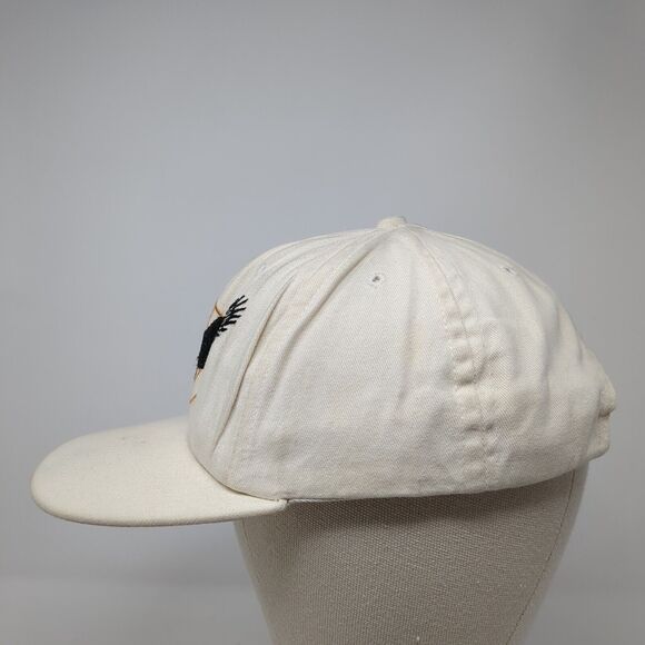 CSI Eagles Strapback Hat Tan One Size Embroidered 6 Panel Colorado Cap - Picture 3 of 8